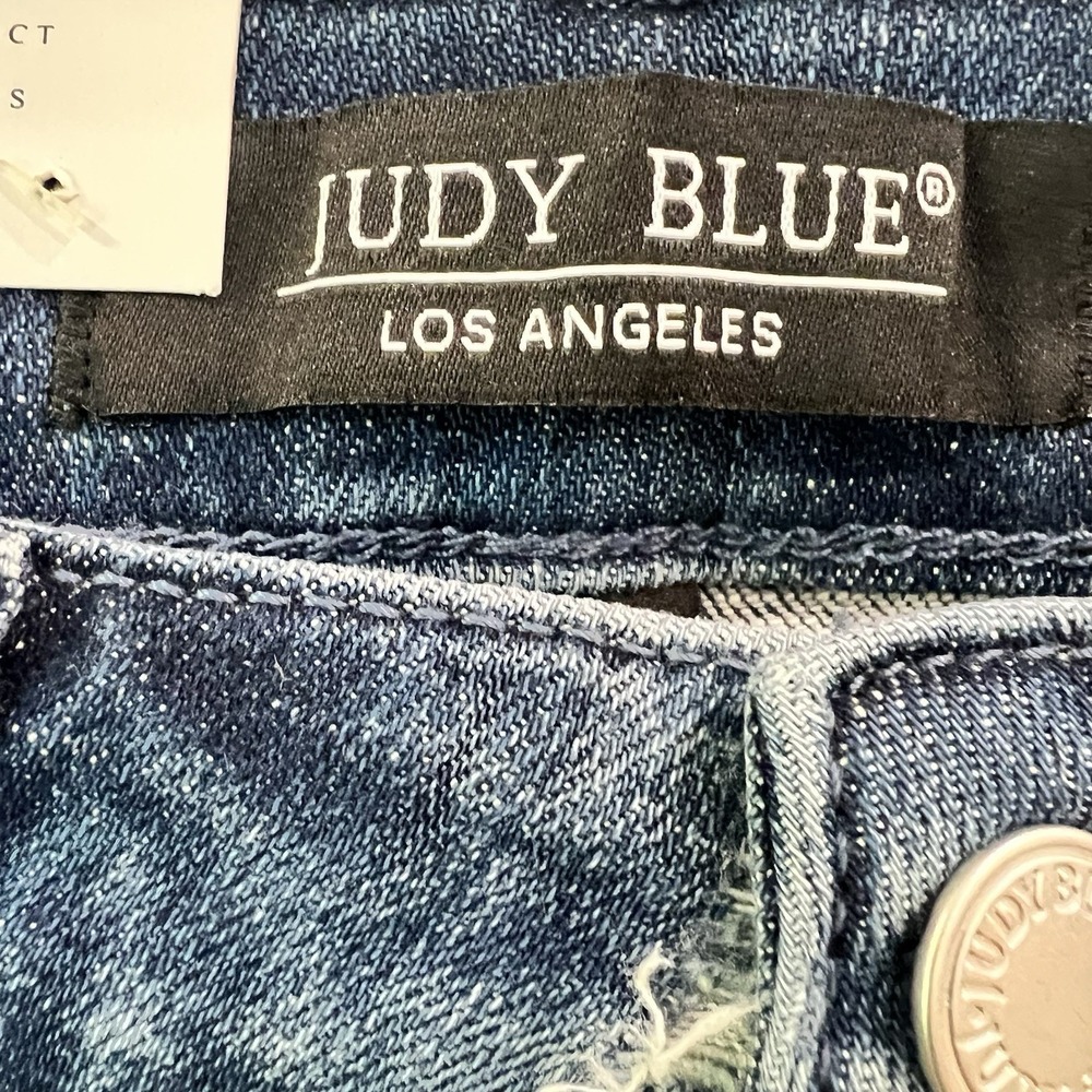 Judy Blue Women's Flare High Rise Jeans Size 14W Bohemian Western Stretchy New - Picture 4 of 11